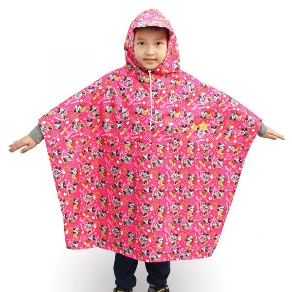 Áo mưa trẻ em từ 6 -8 tuổi